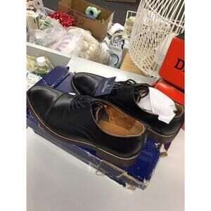 Stafford men’s Wallace Oxford shoes black 8.5 medium new from JCPenney